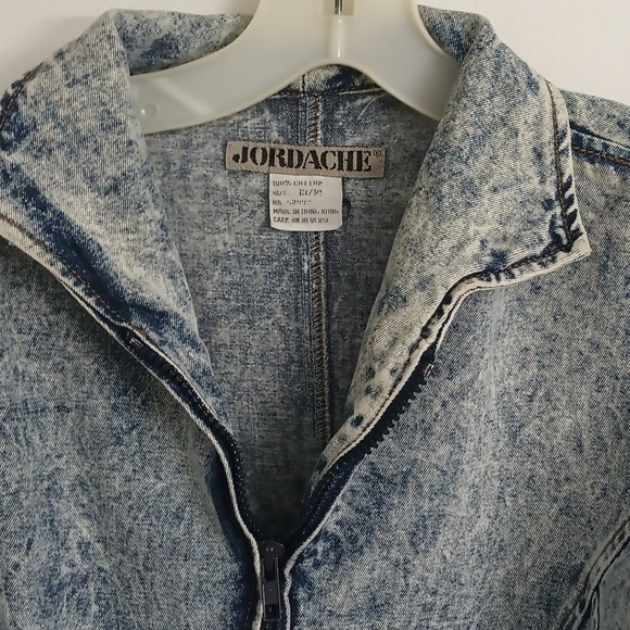 Vintage Jordache denim dress women's size 13/14 Large - Picture 7 of 11